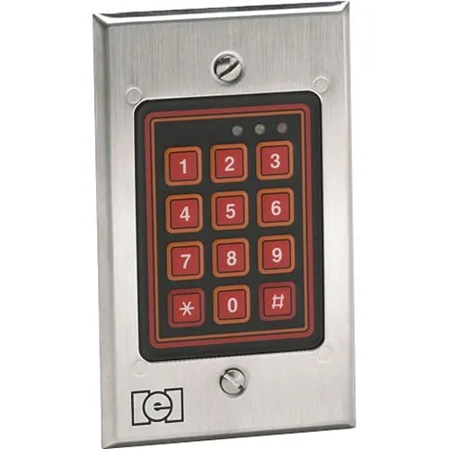 Linear 232W Indoor/Outdoor Flush-Mount Weather Resistant Access Control Keypad