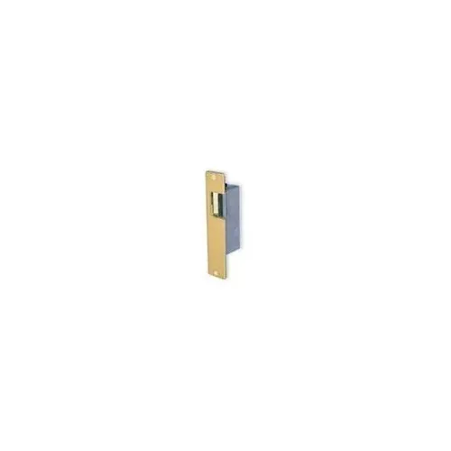 Trine 001-12DC 00 Series Light Commercial Electric Strike, 12VDC, Brass Powder Coated
