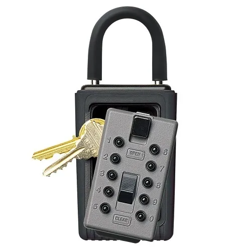 Kidde 001166 Keysafe Portable 3-Key, Push Button, Titanium