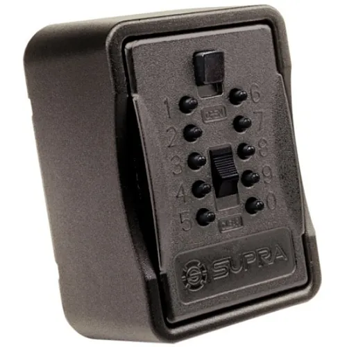 Kidde 001267 S7 Surface Mount Push Button with Cover, Black