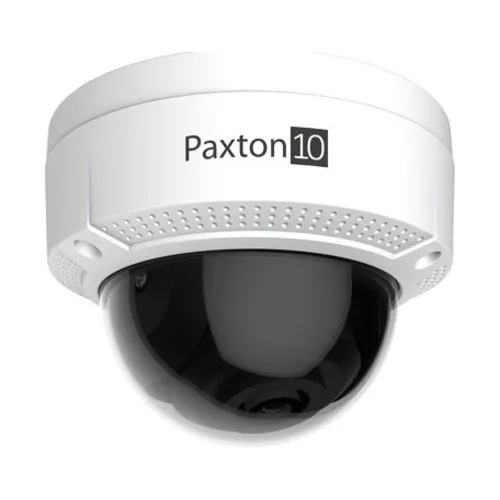 Paxton 010-102-US CORE Series 4MP WDR Mini Dome Camera, 2.8mm Fixed Lens, White