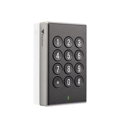 Paxton 010-721-US Paxton10 Reader Keypad with Bluetooth Range Options and RS485 Communication