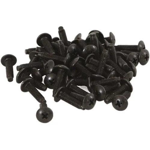 Kendall Howard 0100-1-001-01 10-32 Rack Screws, 50-Pack