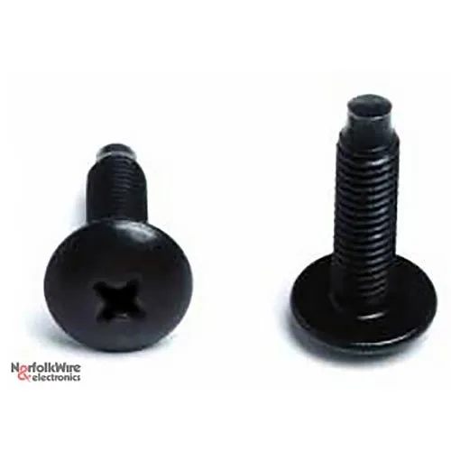 Kendall Howard 0100-1-002-03 12-24 Rack Screws, 100-Pack