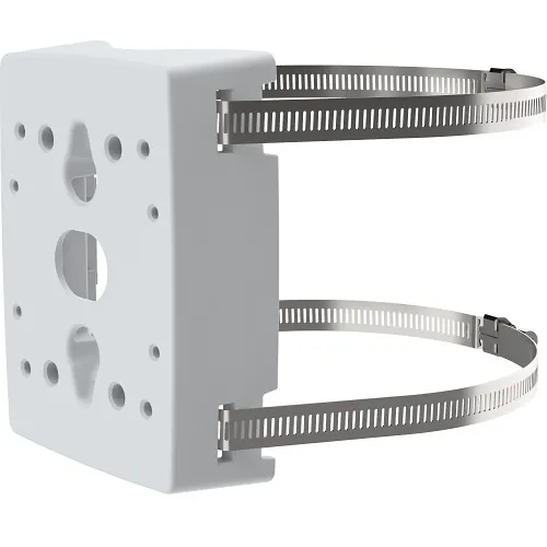 AXIS T91B47 Pole Mount Indoor / Outdoor with Stainless-Steel Straps, 100-410mm, White