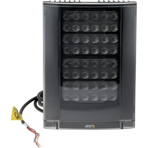 AXIS T90D40 High-Performance Infrared LED Illuminator, Pre-Mounted 10° Diverging Lens, Black