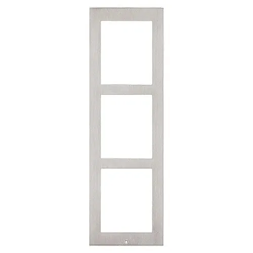 2N 01291-001 IP Verso and LTE Verso 3-Module Frame, Surface Mount, Nickel