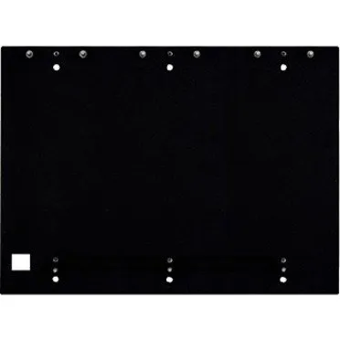 2N 01297-001 IP and LTE Verso 3 x 2 Module Backplate, Black