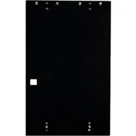 2N 01298-001 IP and LTE Verso 2 x 3 Module Backplate, Black