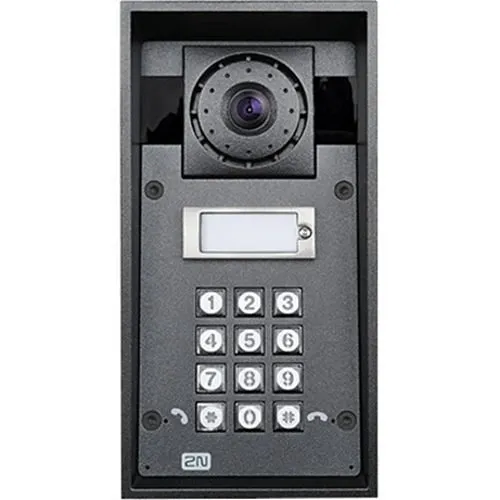 2N 01338-001 IP force 1-Button, Keypad, Durable IP Intercom
