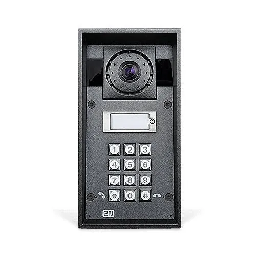 2N 01339-001 IP force 1-Button, HD Camera, Keypad, Durable IP Intercom