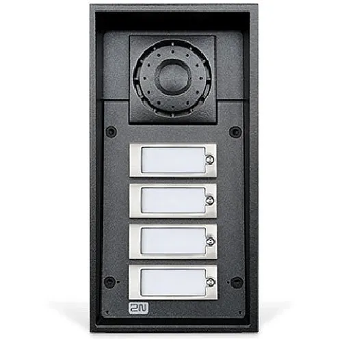 2N 01343-001 IP force 4-Buttons, HD Camera, Durable IP Intercom