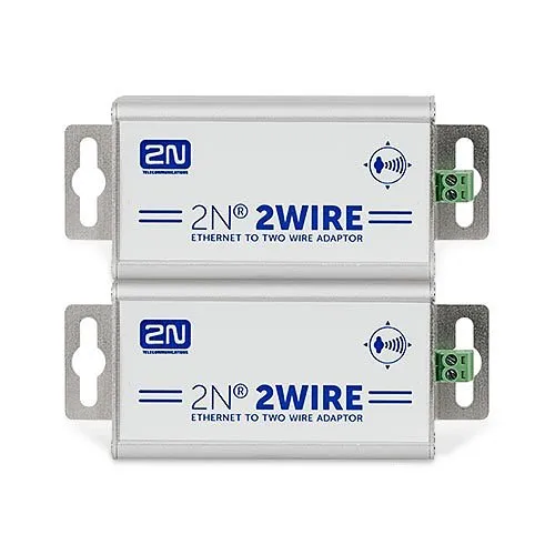2N 01404-001 2Wire Converter Units, 2-Pack, Ethernet Including PoE over 2-Wires