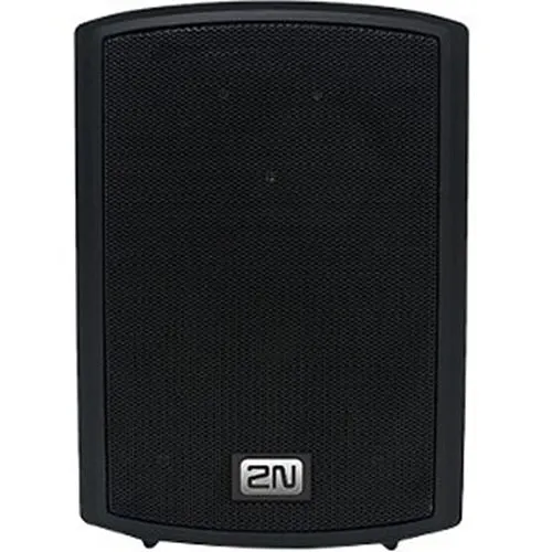 2N 01431-001 SIP Speaker, Wall Mountable Loud Speaker, 8W PoE / 12W 12V, Black