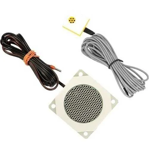 2N 01478-001 IP Audio Kit Electret Microphone and Speaker Set with Self-Adhesive Layer