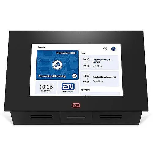 2N Indoor Touch 2.0 Intercom Multi-Functional Touch Communicator, Black