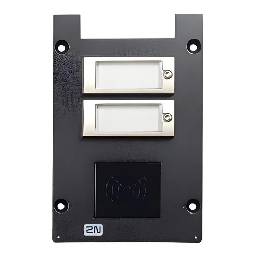 2N 01740-001 IP Force Front Panel 2-Buttons Ready for Card Reader