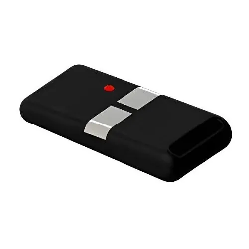 Trine 018-4-BLK Wireless Two Button Transmitter, LED, Black