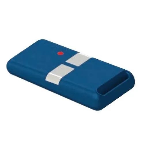 Trine 018-4-BLU Wireless Two Button Transmitter, LED, Blue