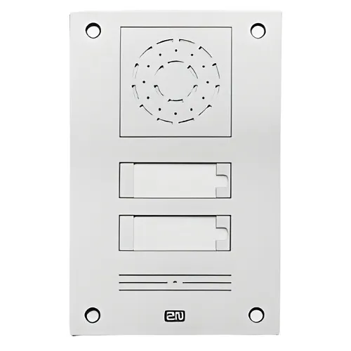 2N 01865-001 IP Uni Front Panel 2-Buttons