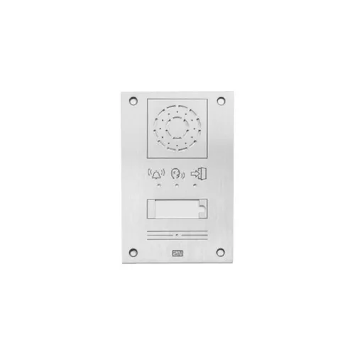 2N 01866-001 IP Uni Front Panel 1-Button and Pictograms