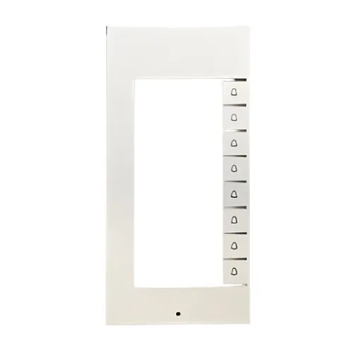 2N 01891-001 IP Vario Metal Cover for Extender 8-Buttons
