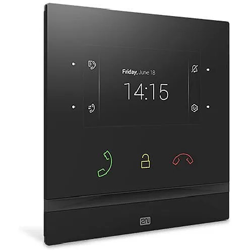 2N Indoor Compact Video Answering Unit with 4.3" Color Display, Black