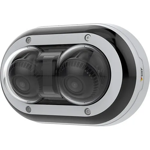 AXIS P3715-PLVE P37 Series 2x2MP Outdoor Vandal Resistant Panoramic 360� Fixed Dome IR WDR IP Camera, 3-6mm Varifocal Lens