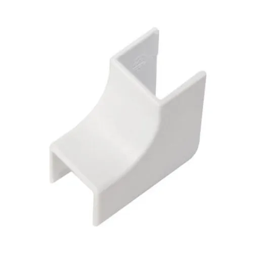 Perplas 01WH-IC Raceway Series Non-Metallic Inside Corner, Type 1, White, 20-Pack