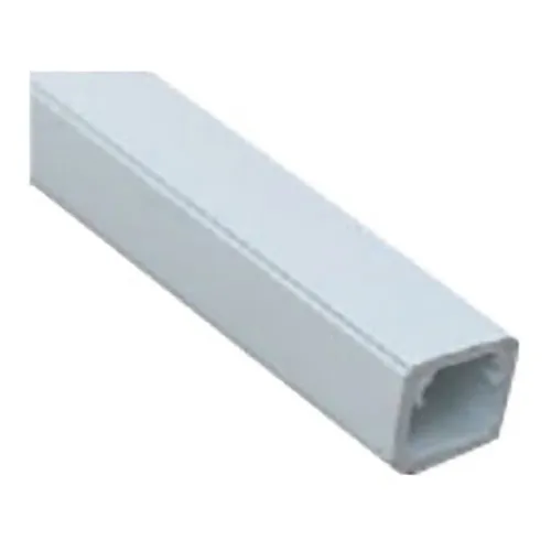 Perplas 01WH-6T Raceway Series 6' Cable with Adhesive Tape, Type 1, 5/8" 1/2", White, 50-Pack