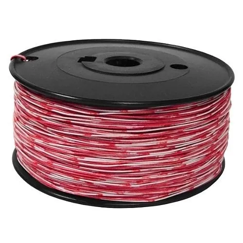Superior Essex 02-706-13 24/1 Pair Indoor/Outdoor Cross-Connect Wire, 1000', White and Red