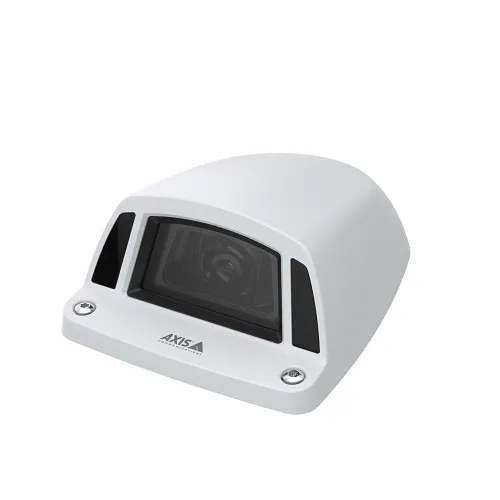 AXIS P3925-LRE P39 Series 2MP WDR Onboard IP Camera for Exterior Monitoring, 6mm Lens, White