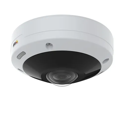 AXIS M4308-PLE M43 Series 12MP Outdoor 360° Panoramic IR WDR IP Camera, 1.3mm Lens, White