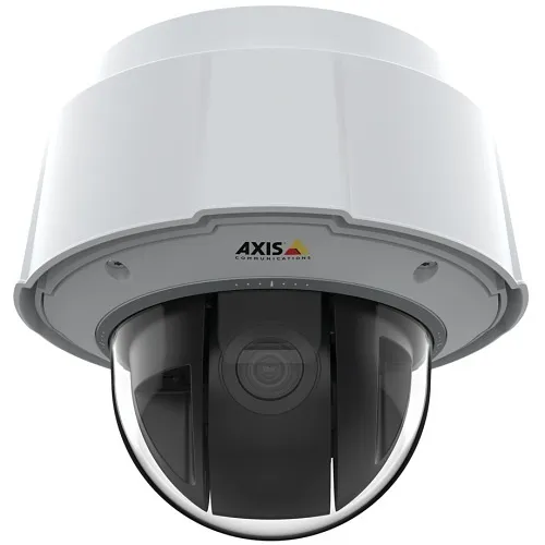 AXIS Q6078-E Q60 Series Outdoor UHD 4K PTZ IP Camera, 20x Optical Zoom, White