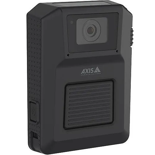 AXIS W101 1080p Body Worn Camera, 2.1mm Lens, Black