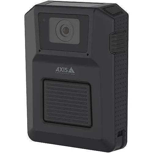 AXIS W101 1080p Body Worn Camera, 2.1mm Lens, Black