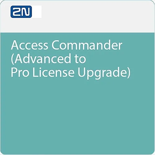 2N 02312-001 Access Commander License Upgrade Advanced to Pro