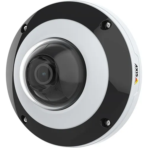 AXIS F4105-LRE Series Discreet Rugged Mini Dome Sensor IP Camera, 2.8mm Lens, White