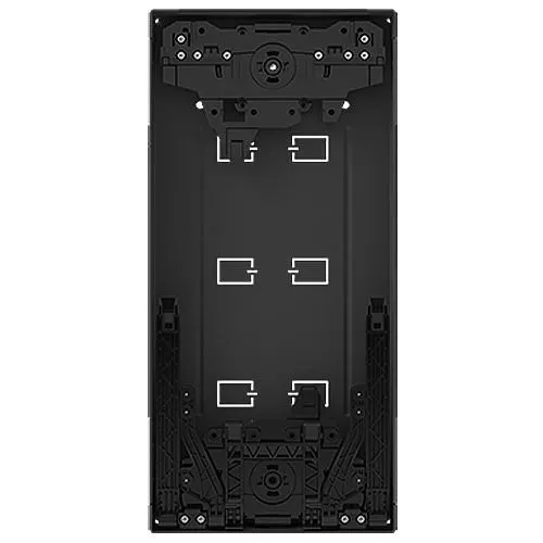 2N 02405-001 IP Style Flush-Mount Box for Wall Mounting, Black