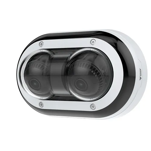 AXIS P4705-PLVE 2x2MP Dual-Sensor 360˚ IR Camera with Lightfinder, 3-6mm Lens, White (Replaces P3715-PLVE)