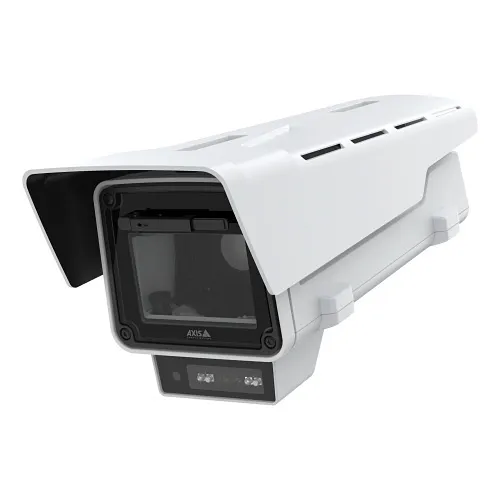 AXIS Q1656-BLE Q16 Series 4MP Outdoor IR Barebone Box IP Camera with Built-in Wiper, Lens Not Included, White