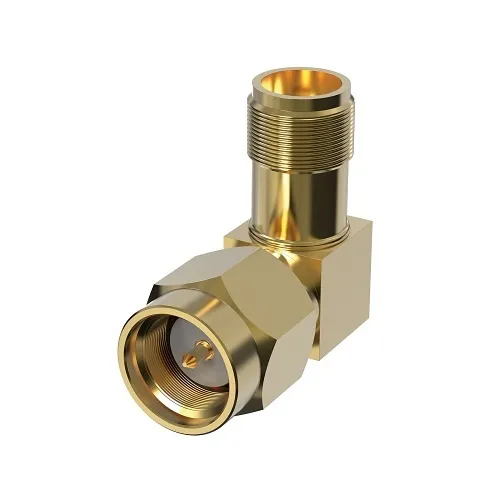 AXIS TU6002 Right-Angle SMA Adapter, 10-Pack, Gold