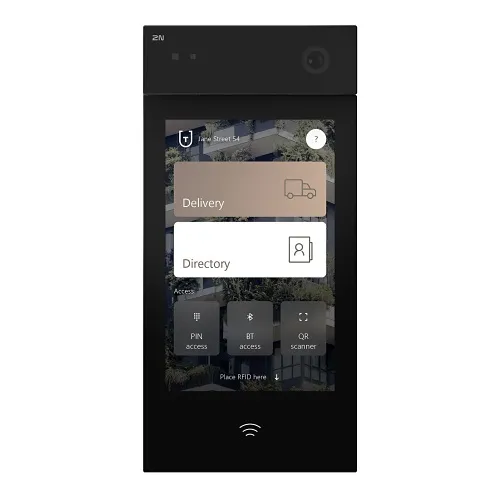 2N 02521-001 IP Style Main Unit with 10" Touch Display, AXIS ARTPEC-7 Processor, Full-HD Camera, and WaveKey Technology