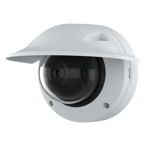 AXIS Q3628-VE Q36 Series 8MP Advanced Dome Camera with Remote Adjustment, 6.2-12.9mm Varifocal Lens, White