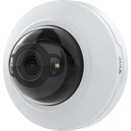 AXIS M4218-LV M42 Series 8MP WDR Dome IP Camera with Deep Learning and OptimizedIR, 3.5-6.6mm Varifocal Lens, White