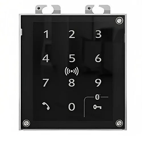 2N 02781-001 Bluetooth Touch Keypad and RFID Reader, 125 kHz, Black