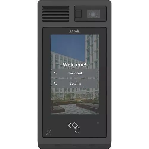 AXIS I8307-VE Network Video Intercom with Interactive Display, 4K Camera