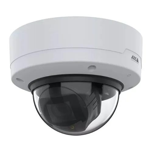 AXIS 02984-001 5MP IP Dome Camera,3-8.5mm Varifocal Lens, White