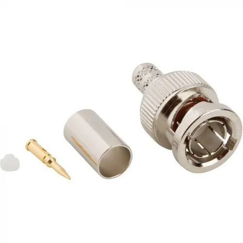 Amphenol RF 031-71008-RFX BNC Straight Crimp Plug RG-59, RG-62, 75 Ohms