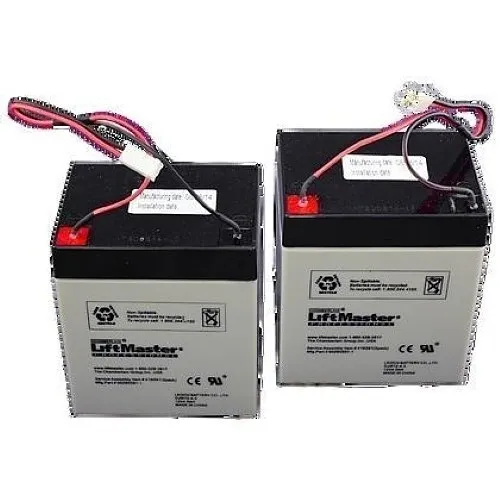 LiftMaster 041B0591 Replacement Battery, 24V, QTY 2